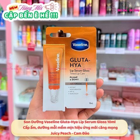 Son Dưỡng Dạng Serum Vaseline Gluta-Hya Lip Serum Gloss Tinted Lip Care 10ml