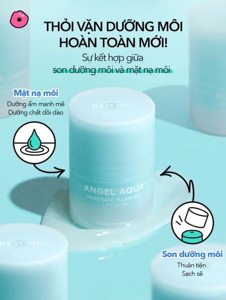 Son Dưỡng Beyond Angel Aqua Moisture Plumping Lipcerin - 15mL