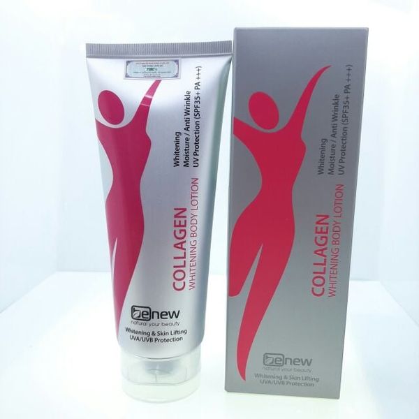 Kem Dưỡng Thể Trắng Da Nâng Tone Benew Collagen Whitening Body Lotion SPF35+ PA+++ 200ml