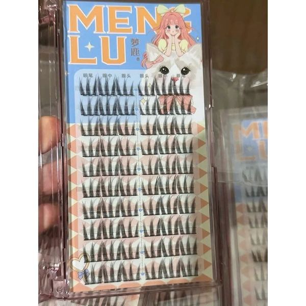 MENGLU Mi Giả Mi Cụm Dáng Tự Nhiên 10 Hàng - MENG23