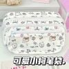 Tứi đựng bút carybara cá sấu lulu-mã mới