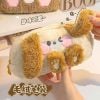 Túi đựng bút lông xù thú pinky