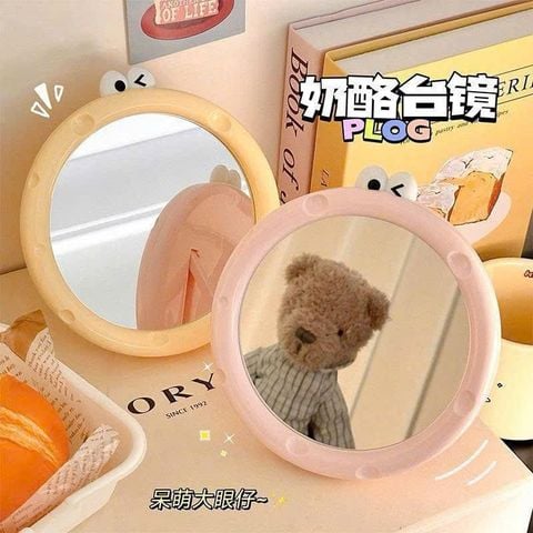 Gương tròn viền phô mai