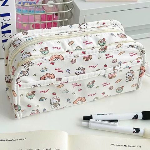 Túi đựng bút nhiều ngăn quai xách