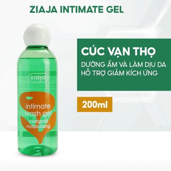 (CÔNG TY) Dung dịch vệ sinh phụ nữ Intimate Ziaja  200ml