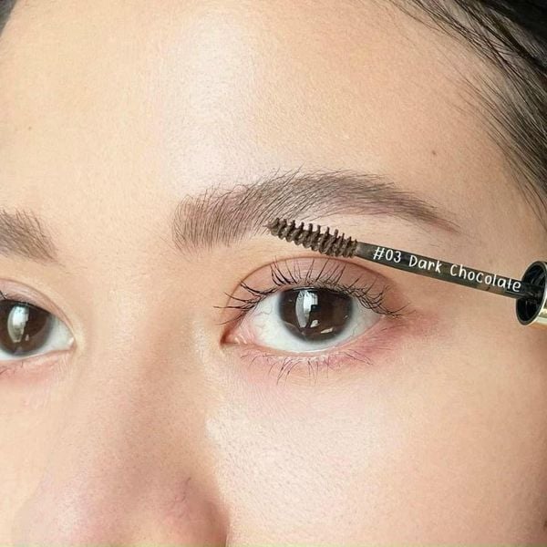 Mascara lông mày browit By Nongchat Setting Eyebrow Brush Up #03 Dark Chocolate