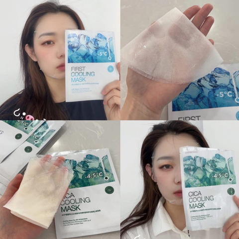 Mặt Nạ Cell Fusion C Hạ Nhiệt Và Làm Dịu Da 27g First Cooling Mask