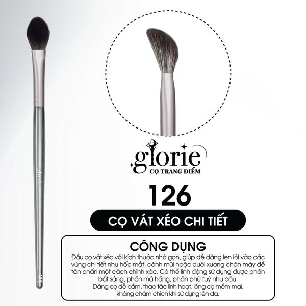 Cọ Trang Điểm Chuyên Nghiệp Cao Cấp Glorie Professional Brush