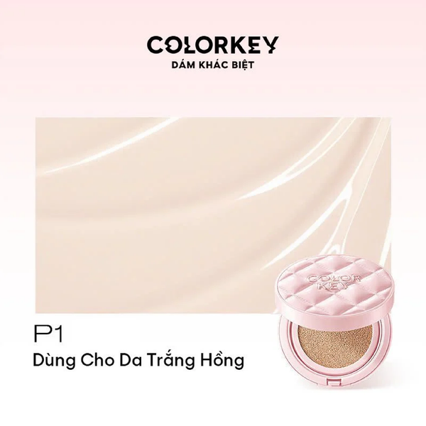 Phấn Nước Colorkey Long Lasting Flawless Brightening Cushion Cream SPF50+ PA++++ 11g