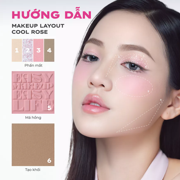 Bảng Phấn Mắt Đa Năng Lemonade Aesthetic Multi-Task Palette 10.8g