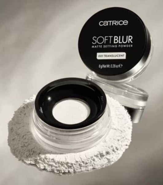 Phấn Phủ Dạng Bột Catrice Soft Blur Matte Setting Powder Mỏng Nhẹ Kiềm Dầu 8g