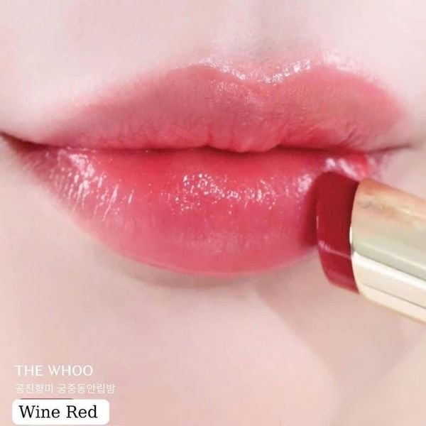 Son Thỏi + Túi The Whoo Velvet Lip rouge 3.5g