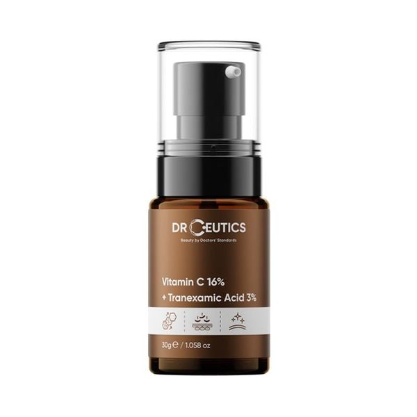 Serum DrCeutics Hỗ Trợ Sáng Da, Làm Đều Màu Da, Giảm Nếp Nhăn DrCeutics Vitamin C 16% + Tranexamic acid 3% 40g