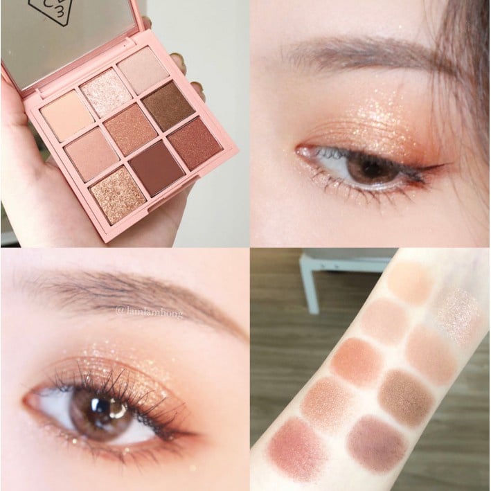Phấn Mắt 3CE Multi Eye Color Palette #Overtake - Tone Thu Ấm