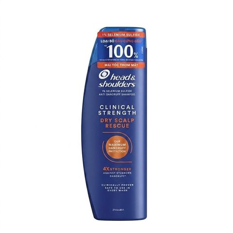 Dầu gội ngăn ngừa gàu cho da đầu ngứa Head & Shoulders Clinical Strength 400ml