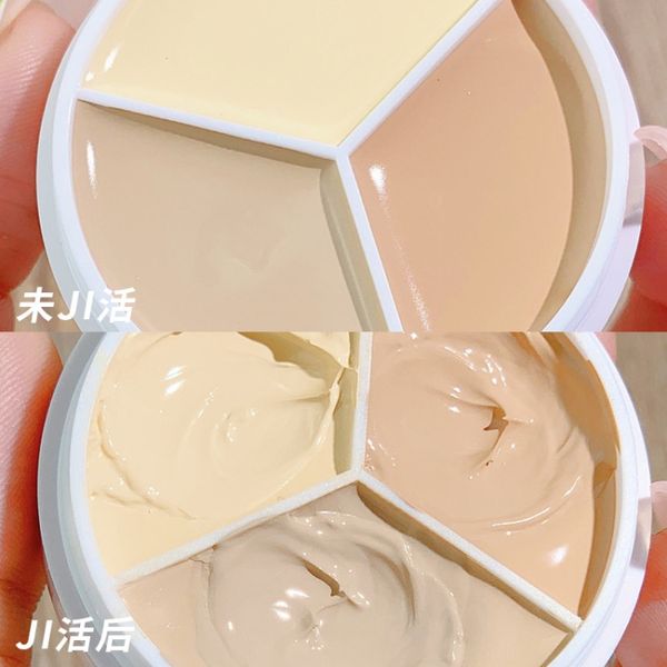 XIXI Kem che khuyết điểm ba màu Cover Master #01