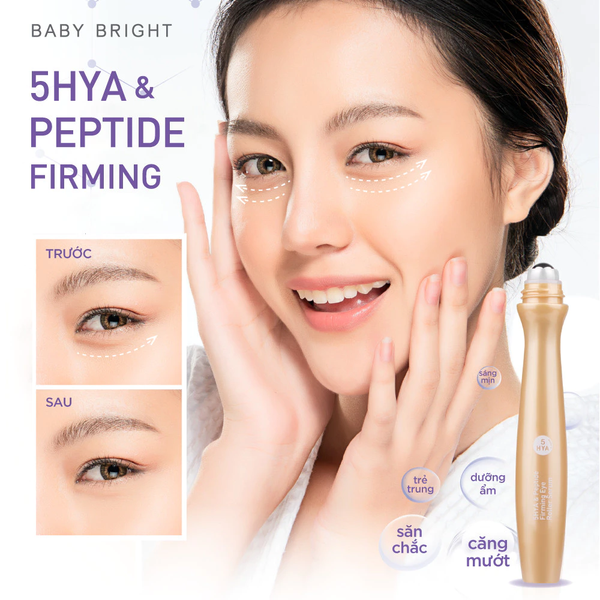 Cây Lăn Mắt Baby Bright Eye Roller Serum 15ml