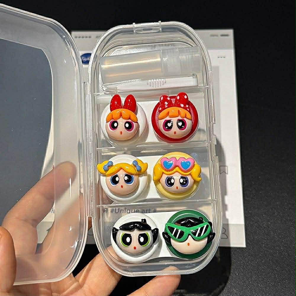 Khay lens 3 ô charm