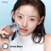 Lens 1 ngày Kính áp tròng Circle Black - Viền đen ánh ghi, long lanh tự nhiên mỗi ngày