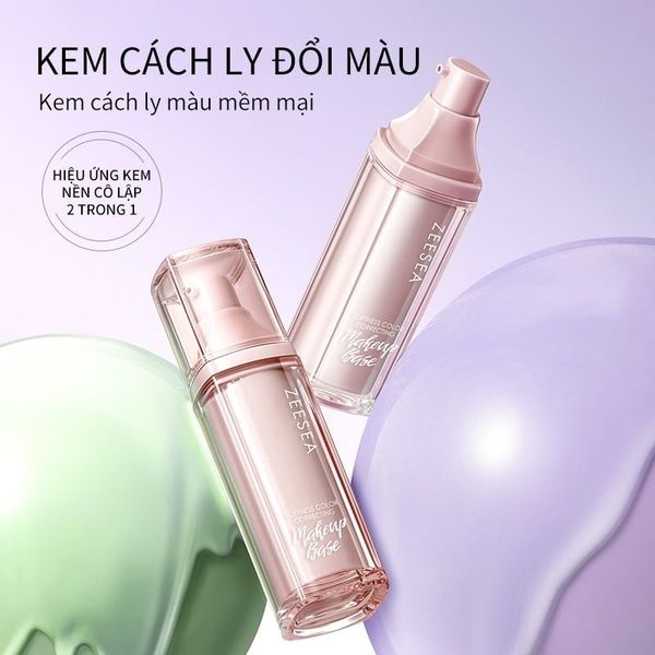 Kem lót trang điểm cách ly màu mềm ZEESEA 30g