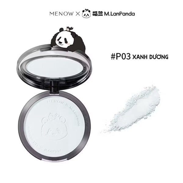 Phấn phủ nén Menow x Panda Velvet Mist Complexion 21g