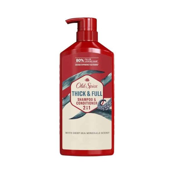 Dầu Gội Xả 2in1 Old Spice Cho Nam Hương Gỗ Đàn 650ml 2-in-1 Shampoo and Conditioner #Timber