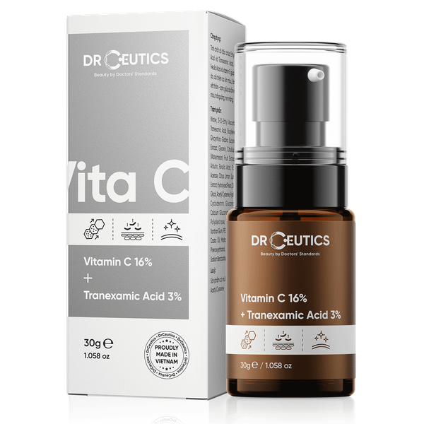 Tinh Chất Dưỡng Trắng DrCeutics Vitamin C 16% + Tranexamic Acid 3% 30g