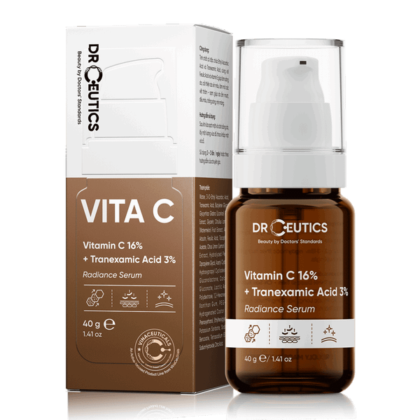 Serum DrCeutics Hỗ Trợ Sáng Da, Làm Đều Màu Da, Giảm Nếp Nhăn DrCeutics Vitamin C 16% + Tranexamic acid 3% 40g