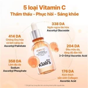 Tinh chất PDRN sáng da Dear Klairs Vitamin PDRN Bouncy Pore Serum 35ml