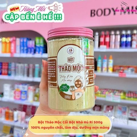 Cối Bột Nhà Ri Bột thảo mộc 500gr