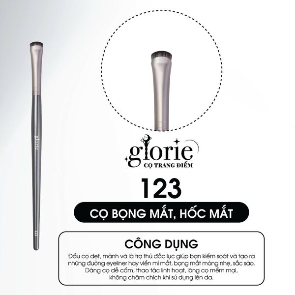 Cọ Trang Điểm Chuyên Nghiệp Cao Cấp Glorie Professional Brush