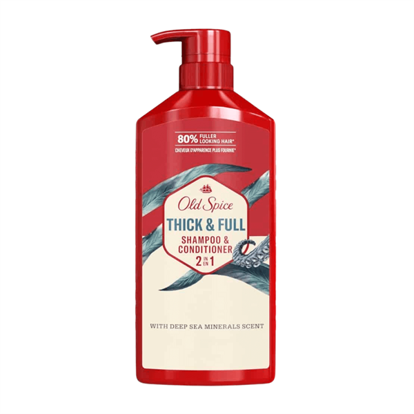 Dầu Gội Xả 2in1 Old Spice Cho Nam Hương Gỗ Đàn 650ml 2-in-1 Shampoo and Conditioner #Timber