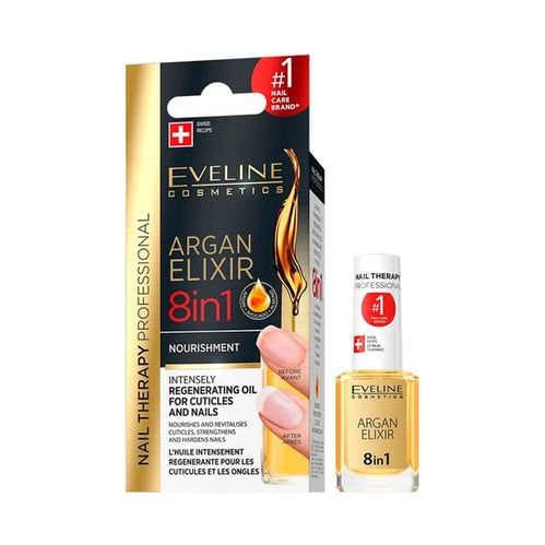Tinh Dầu Dưỡng Móng Eveline Argan Elixir 8in1