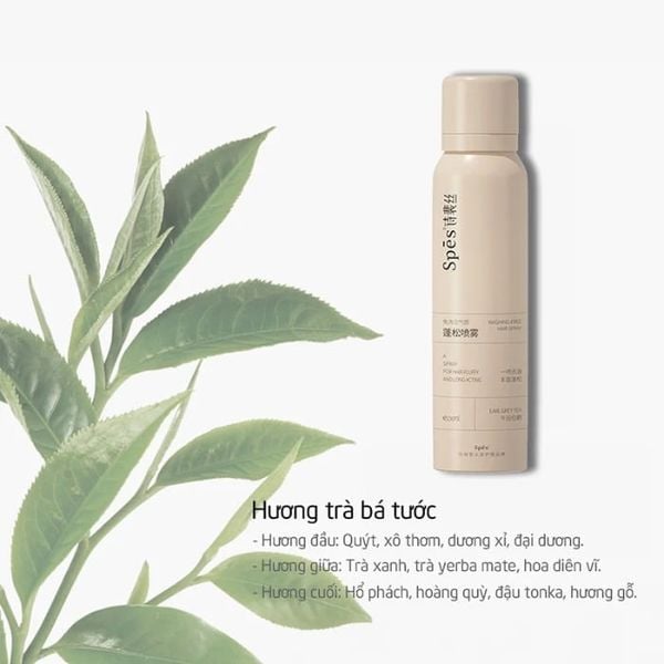 Dầu Gội Khô SPES Làm Sạch, Tóc Bồng Bềnh, Không Bết Tóc Washing-free Hair Spray 150ml