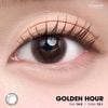 1 bên Lens cận khóa ẩm VIVIMOON màu nâu tự nhiên Golden Hour, kính áp tròng hạn sử dụng 1 tháng - 0 độ
