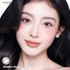 1 bên Lens cận khóa ẩm VIVIMOON màu nâu tự nhiên Golden Hour, kính áp tròng hạn sử dụng 1 tháng - 0 độ