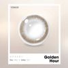 1 bên Lens cận khóa ẩm VIVIMOON màu nâu tự nhiên Golden Hour, kính áp tròng hạn sử dụng 1 tháng - 0 độ