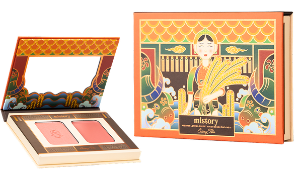 Má Hồng Dạng Kem + Phấn Mistory Lotus & Puppet Water Blush Ửng Hồng Căng Mướt 6g 2in1