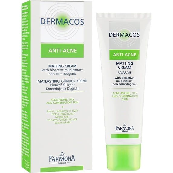 Kem Giảm Bóng Dầu, Ngừa Mụn Farmona Dermacos Anti-Acne Matting Cream 50ml