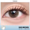 Vivimoon 1 bên Lens cho mắt thở 6 tháng Huế Brown - 0 độ