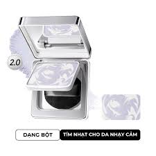 Phấn Phủ Carslan Dạng Nén Nhạy Cảm Màu Tím 8g Black Magnet Soft Focus Powder 2.0