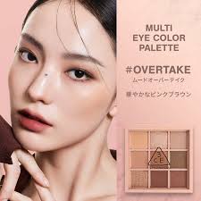 Phấn Mắt 3CE Multi Eye Color Palette #Overtake - Tone Thu Ấm