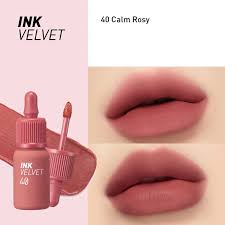 Son Ink Màu 40 Calm Rosy Hồng Đất Dịu Kem Lì Peripera Ink Velvet Lip Tint