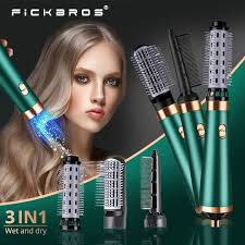 Lược Điện Kemei Sấy Cúp Uốn Lọn Tạo Kiểu Đa Năng Kemey KM - 8015