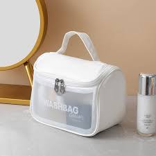 Túi Đựng Mỹ Phẩm Đồ Trang Điểm WASHBAG Có Nắp