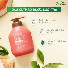 Combo Gội Xả Thảo Dược Bưởi Trà 500g