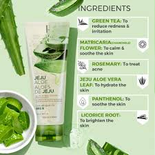 Gel Rửa Mặt Nha Đam The Face Shop Jeju Aloe Fresh Soothing Foam Cleanser (150ml)