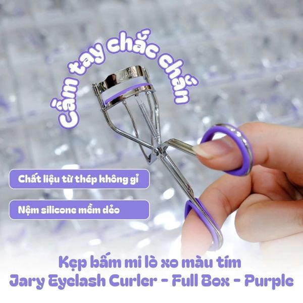 Kẹp Mi Jary Eyelash Curler Lò Xo (Màu Tím)