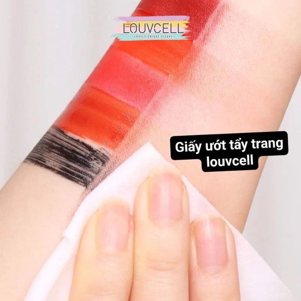 Khăn Tẩy Trang Louvcell Original Natural Calming Cleansing Tissue