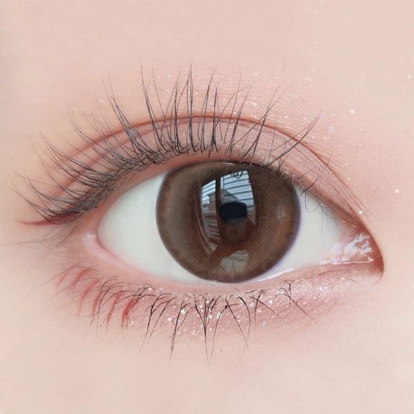 Vivimoon 1 bên Lens khóa ẩm 6 tháng Milk Tea Brown - 0 độ